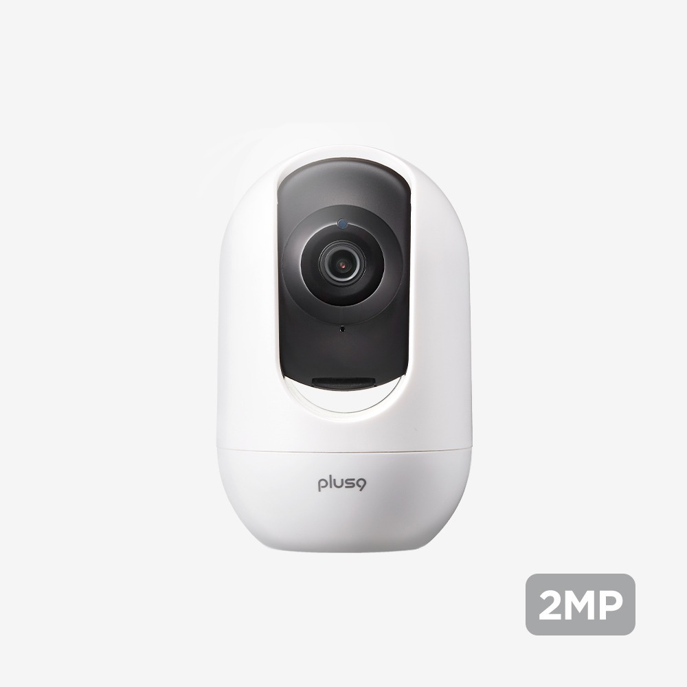 플러스나인 홈카메라 가정용 CCTV 펫캠 200만화소 회전형 JP-2MH-1