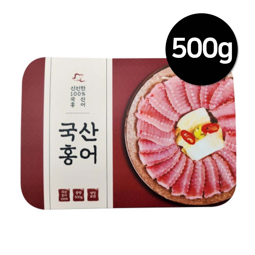 백년수산 국산홍어 500g (회초장 1개 증정)