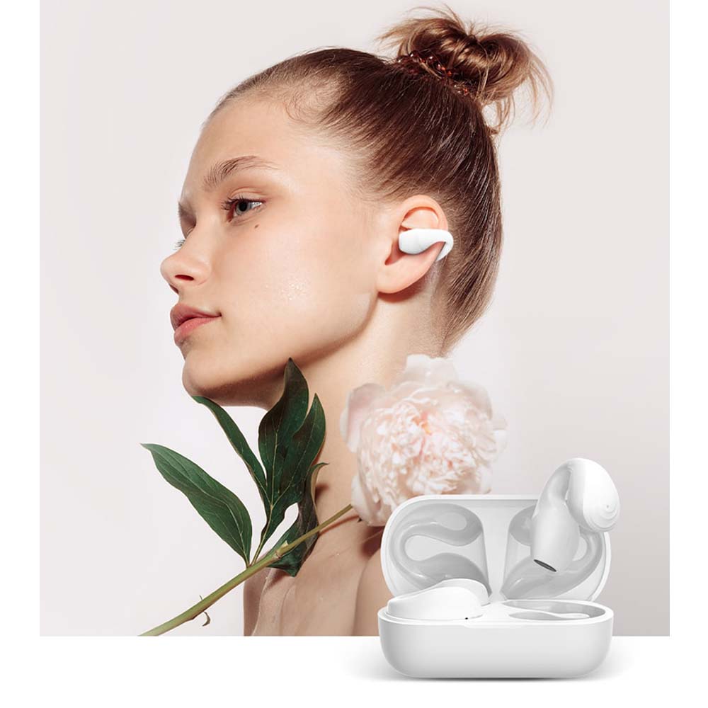 지니큐 블루투스 5.3 무선 이어폰 고품질 HIFI 귀찌 오픈형 이어커프형 귀걸이형 이어클립 골전도 ZQ-G90
