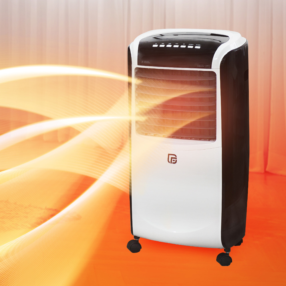 [딜팩토리] 사무실 PTC 온풍기 가정용 전기 히터 난로 온열기 DF-002 15평 리모컨포함