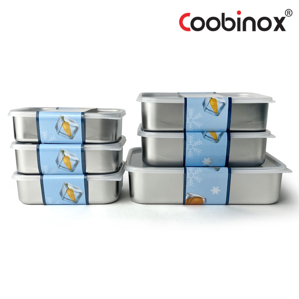 쿠비녹스 스텐레스 냉동 냉장 보관용기 6-2호 CO-56-62