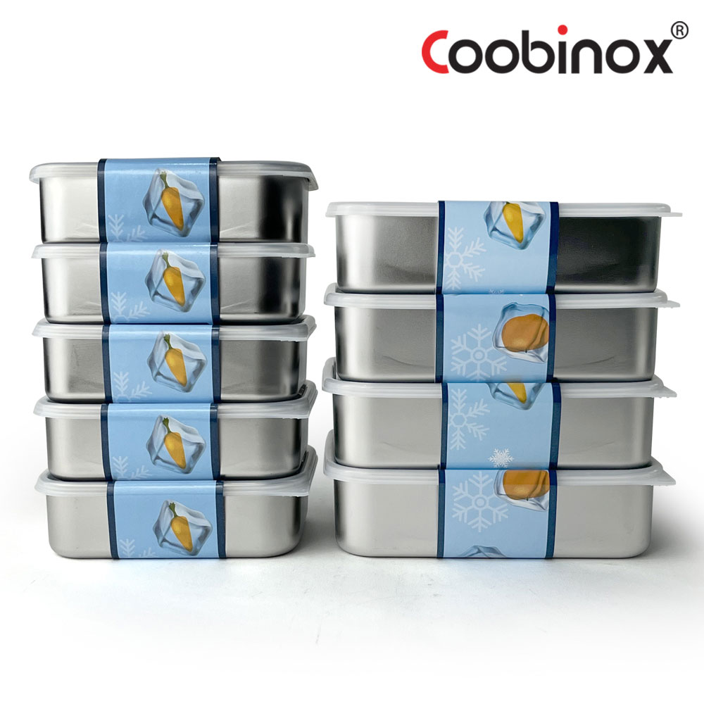 쿠비녹스 스텐레스 냉동 냉장 보관용기 9-1호 CO-56-91