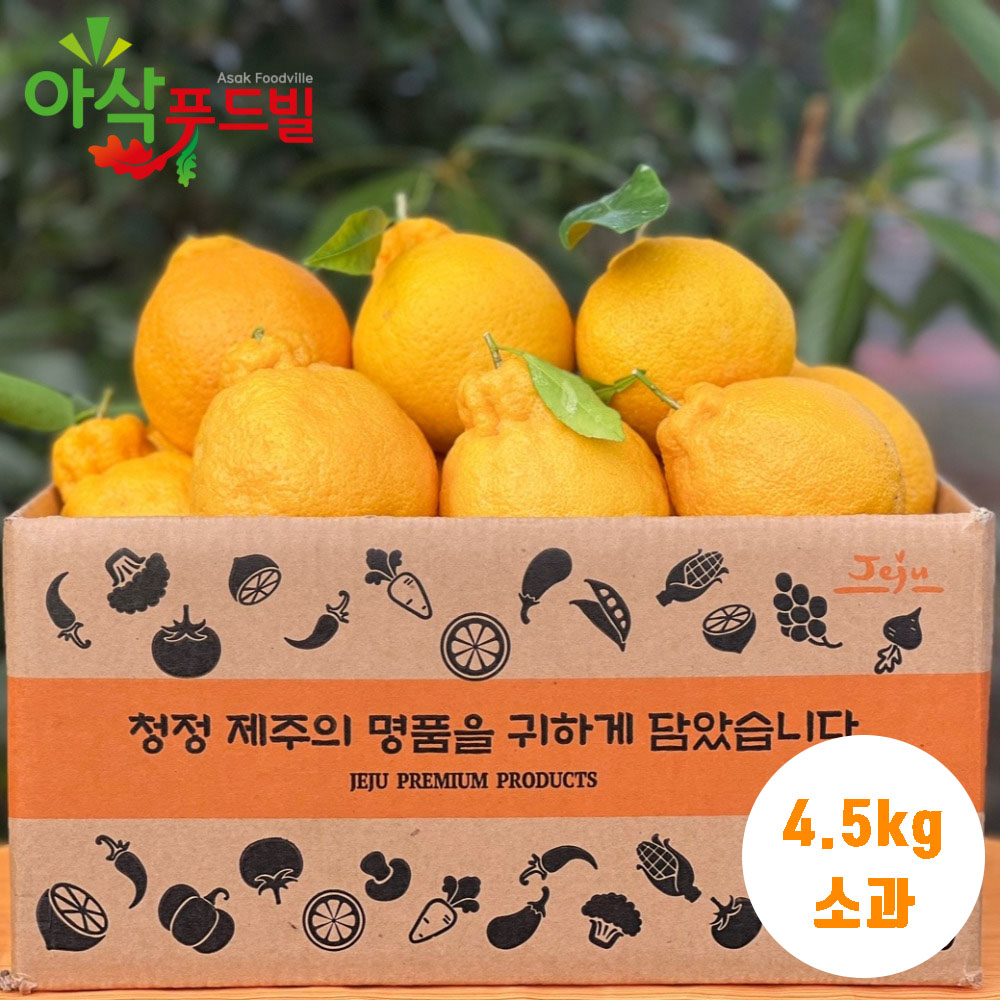 아삭푸드빌 한라봉 가정용 4.5kg (24-35과 내외)