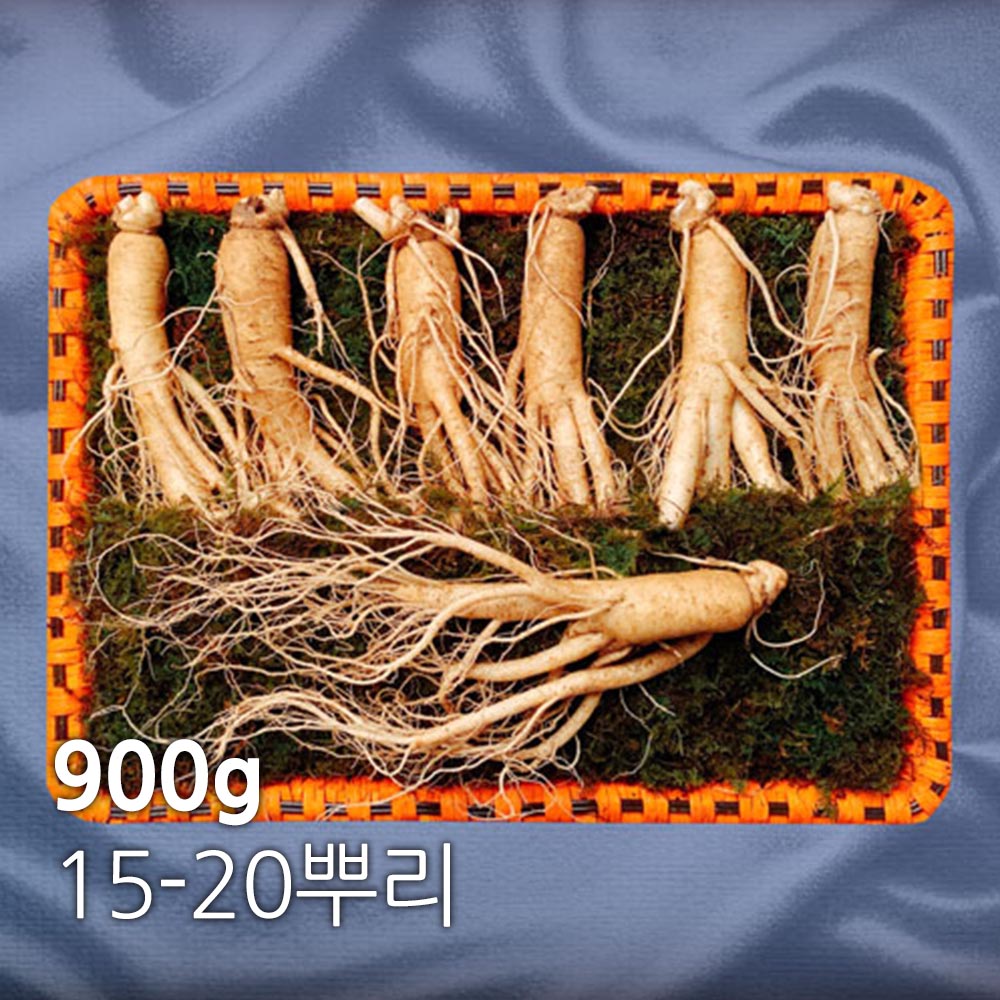 [풍기인삼]6년근수삼5호 900g(15~20뿌리)