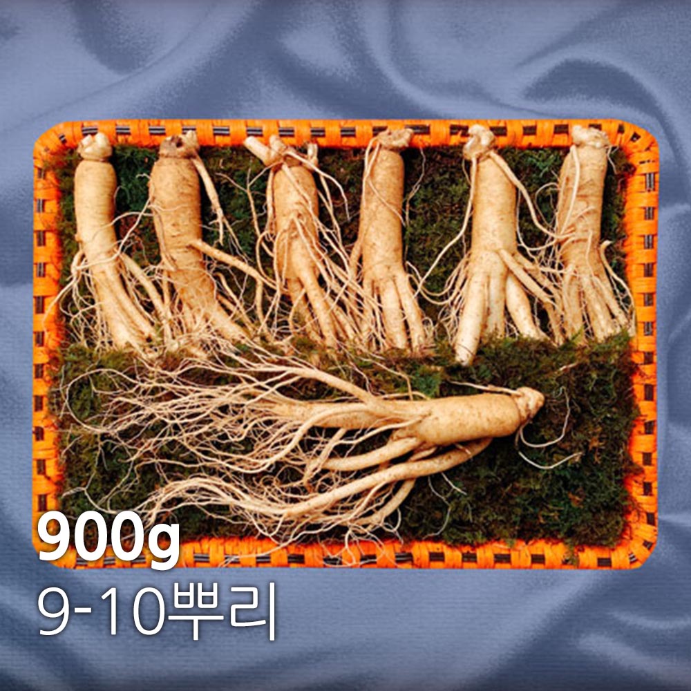 [풍기인삼]6년근수삼7호 900g(9~10뿌리)