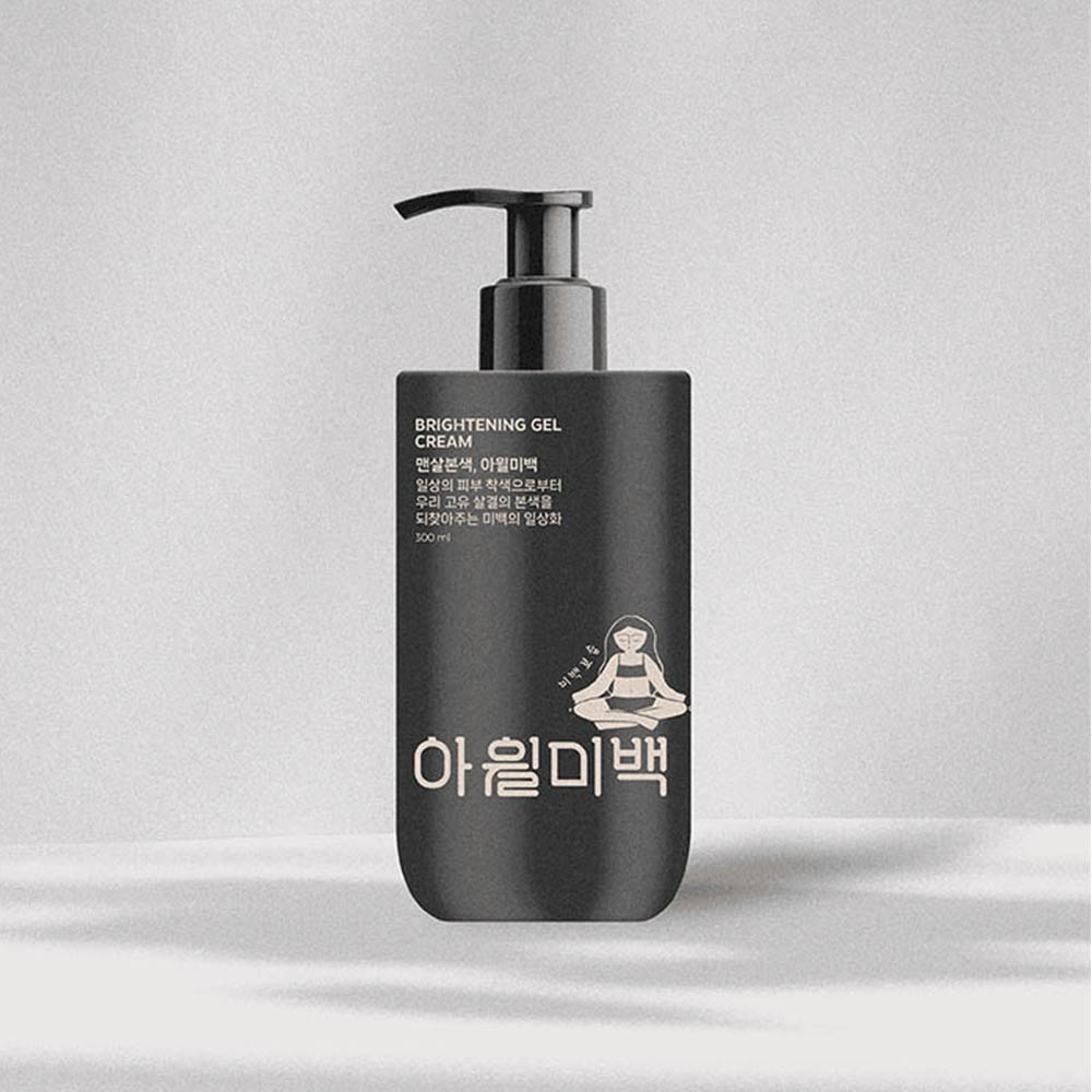 아윌미백 브라이트닝 젤 크림 300ml (미백보습)