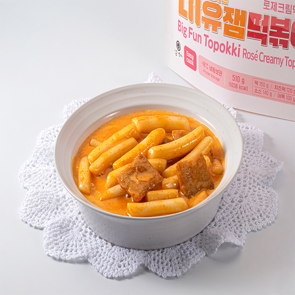 [삼시오끼] 부드러운 로제크림 떡볶이 3봉