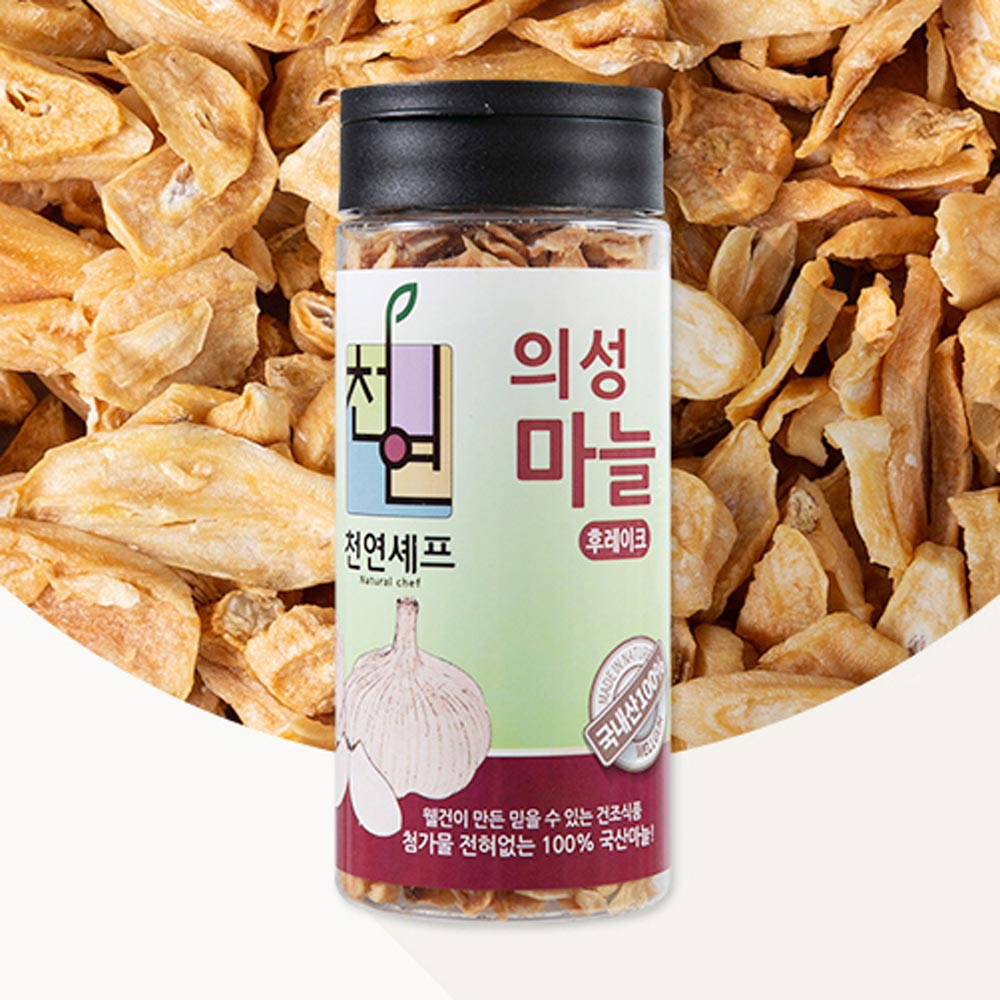 천연셰프 마늘후레이크 75g