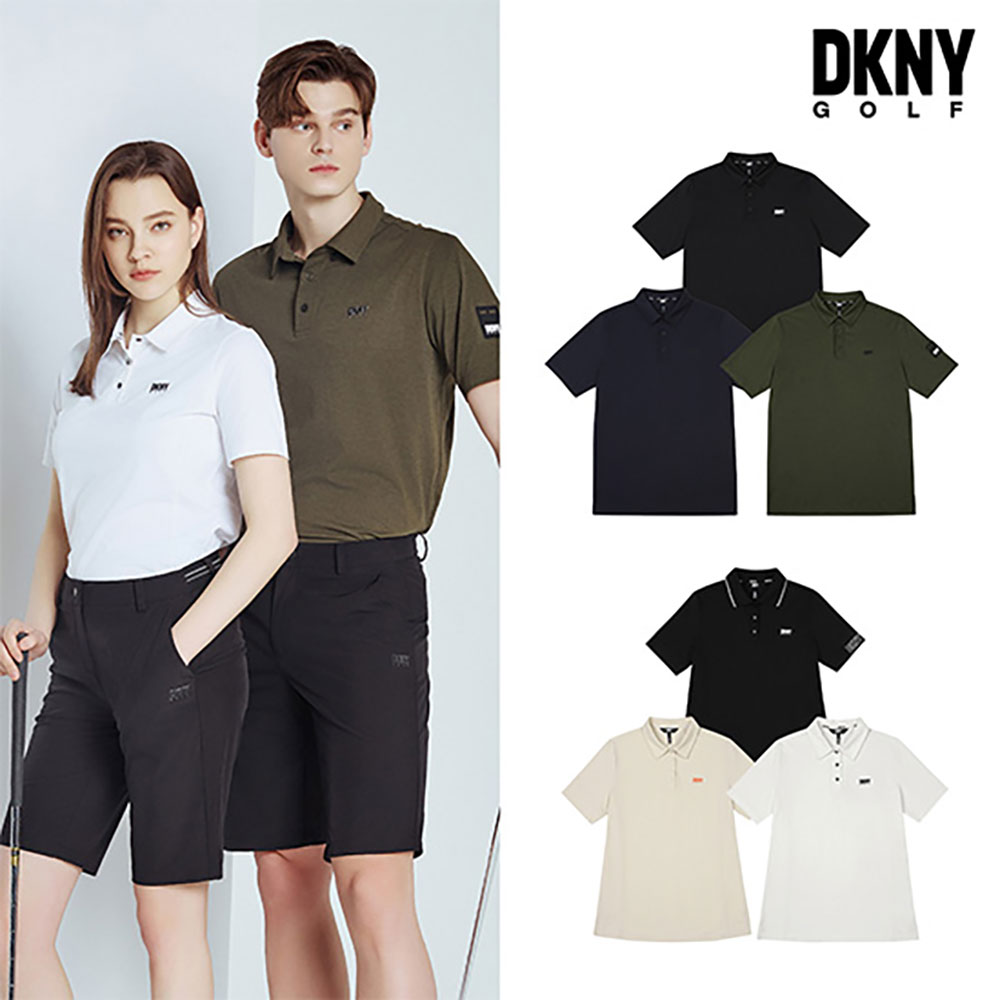 DKNY 24SS 소로나 카라 반팔 티셔츠 남녀 3종 세트