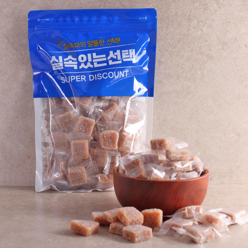 특유의 알싸한 맛과 향 생강젤리 300g 5봉지