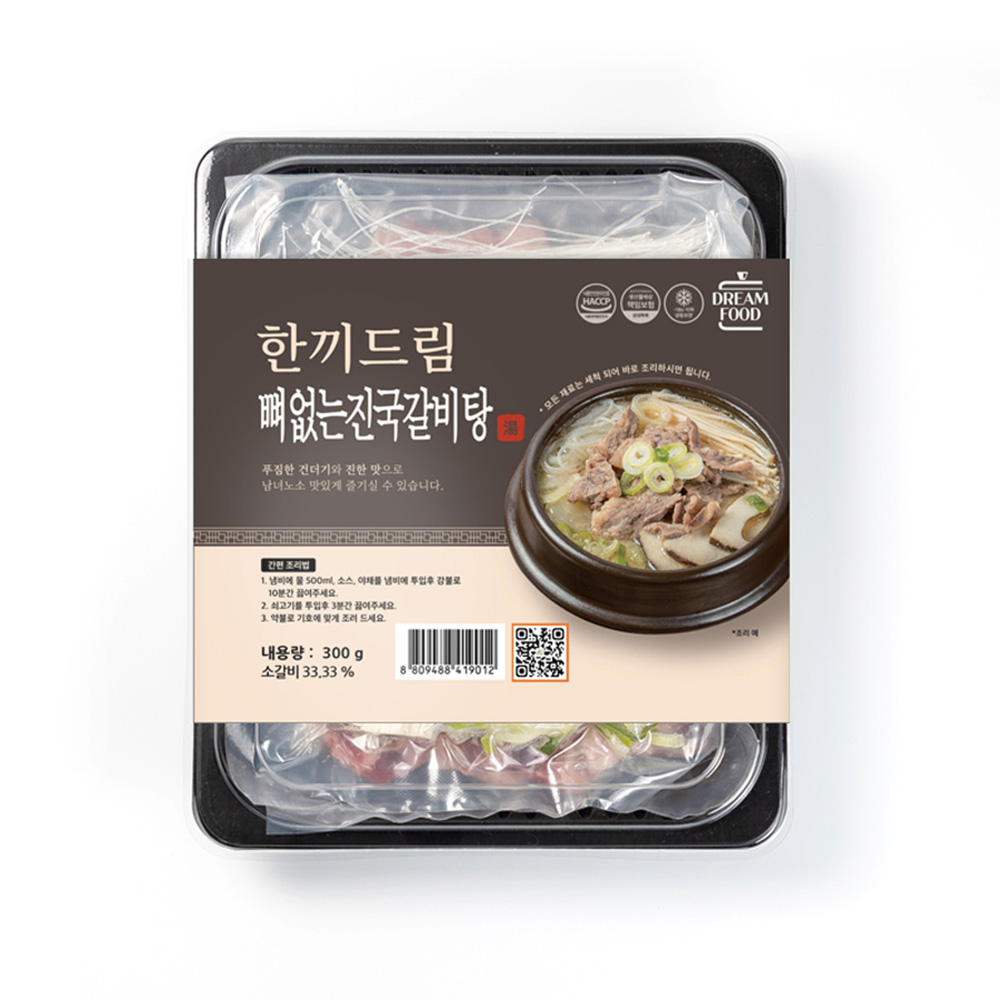 [드림푸드] 한끼드림.진국갈비탕 300g