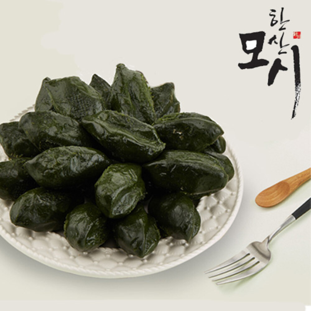 [한산모시락] 달고개 모시잎 찐 송편 1.2kg/25개