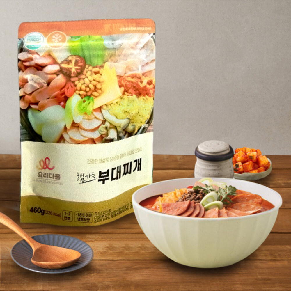 요리다움 햄가득부대찌개 460g(1~2인분)x5팩