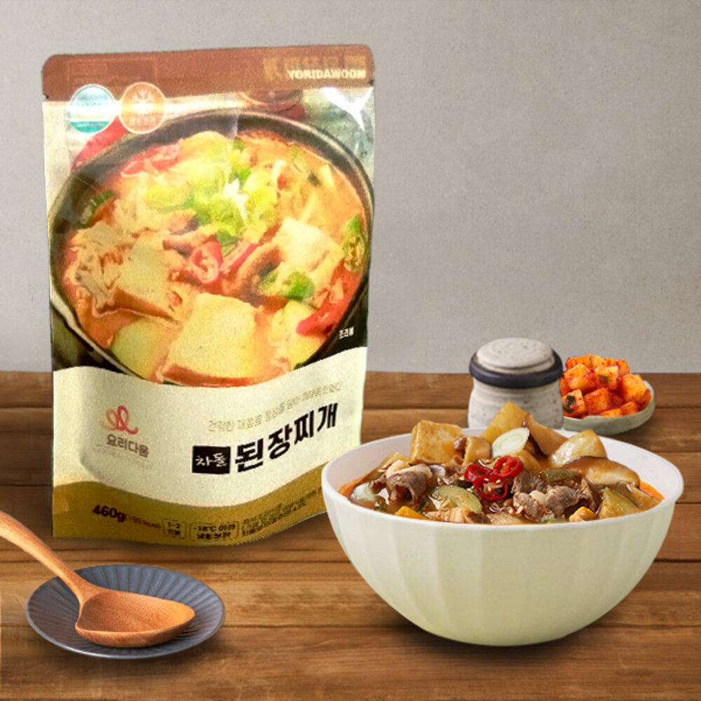 요리다움 차돌된장찌개 460g(1~2인분)x3팩