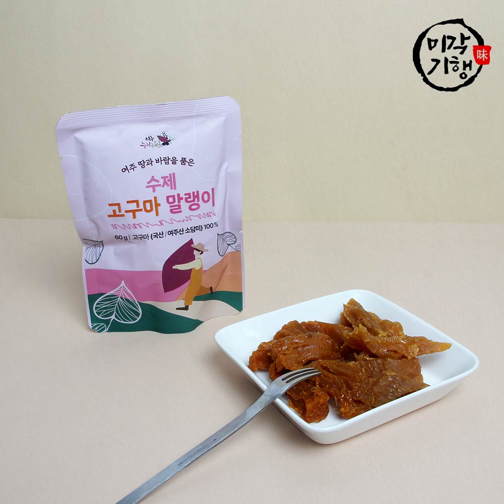 미각기행 여주산 수제 꿀고구마(소담미) 말랭이 60g x 10봉