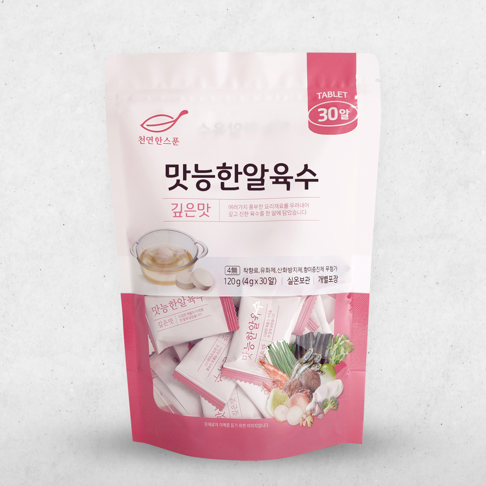 맛능한알육수 120g(4g*30개)