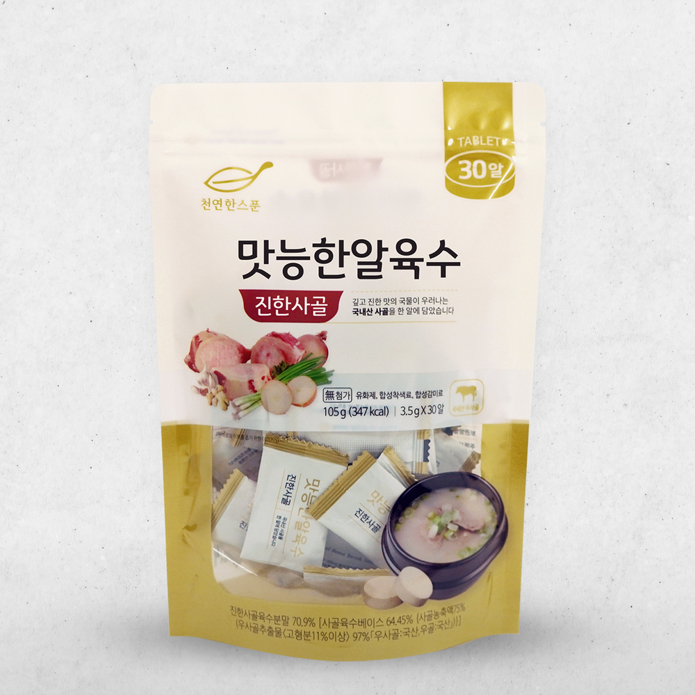 진한사골 맛능한알육수 105g(3.5g*30개)