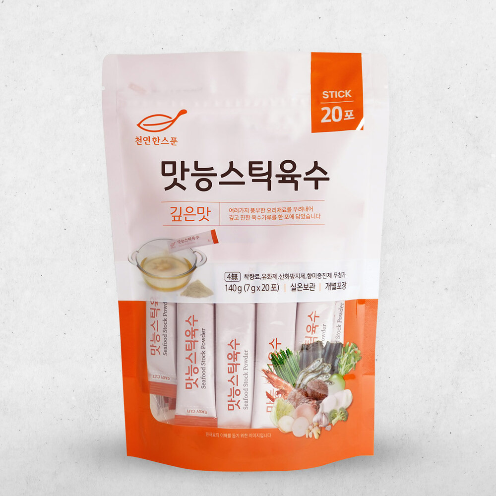 맛능스틱육수 140g(7g*20개)