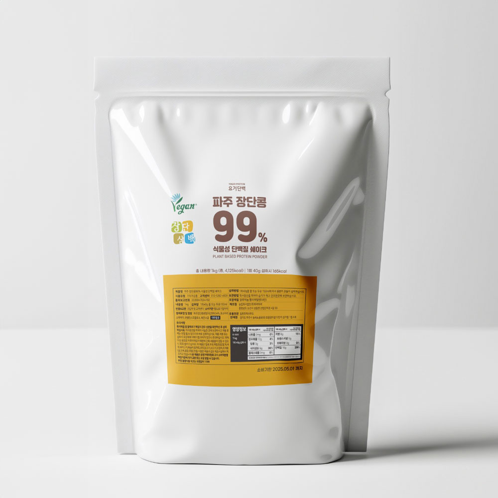 파주 장단콩99% 식물성 단백질 쉐이크 1kg (벌크)