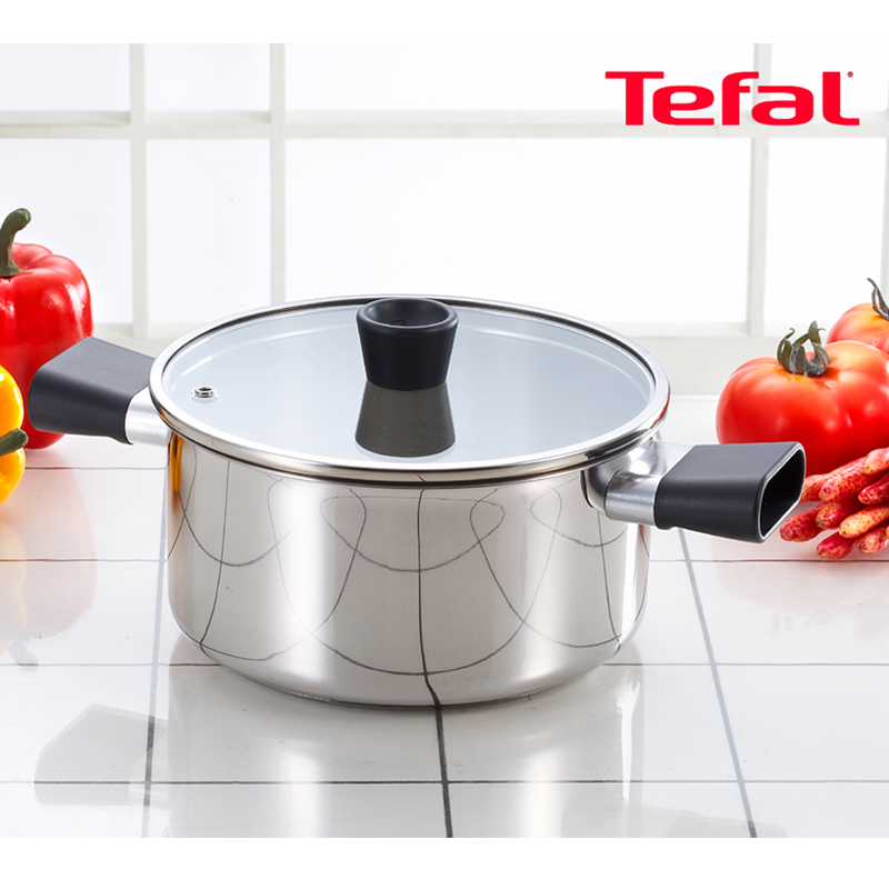 [Tefal] 테팔 스테인리스 이지그립 양수냄비24Cm