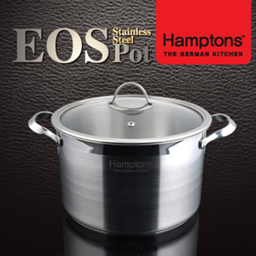 [Hamptons]독일 햄튼 EOS 인덕션 3중 바닥 양수냄비 24cm